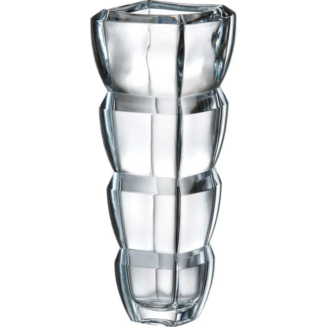 Crystalite Bohemia Segment vaas 28 cm doorschijnend