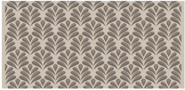 MD-Entree MD Entree - Design mat - Universal - Paris Latte - Vloerkleed - Antislip - Machine wasbaar - 67 x 150 cm Meerkleurig