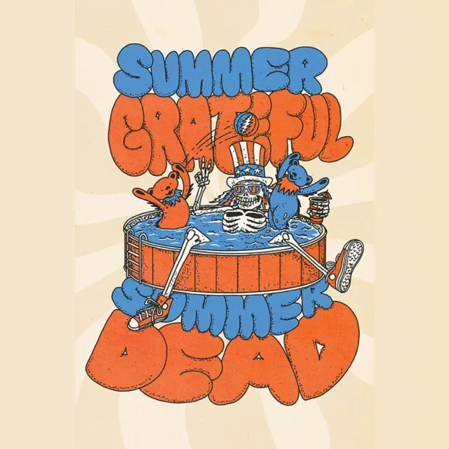ABYSTYLE Poster Grateful Dead Summer 61x91,5cm Divers