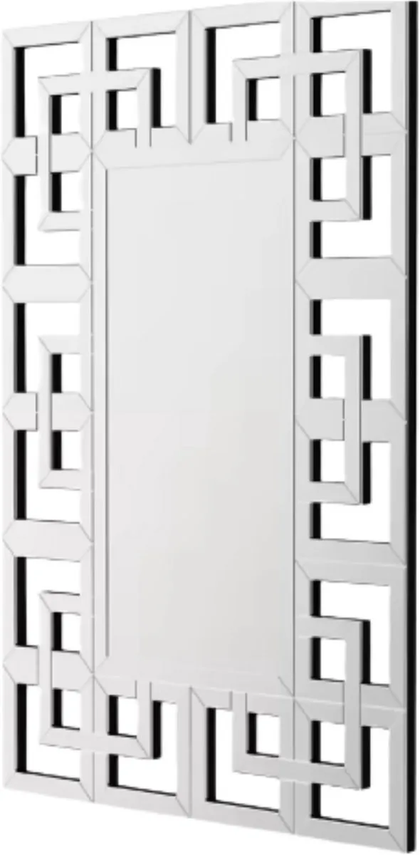 Bolt Edge Moderne wandspiegel - Woonkamer & slaapkamer - Rechthoek - Zilver - 100x70CM