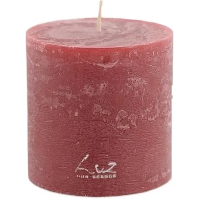 LUZ Rasteli Luz Your Senses Stomp Kaars Rood D 9 cm H 9 cm