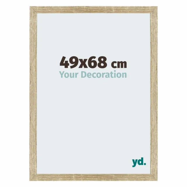 yd. Your Decoration - Fotolijst 49x68 cm - MDF - Sonoma Eiken - Mura