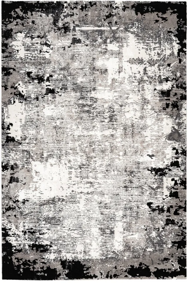 Obsession Vloerkleed My Opal 912 grijs – 200 x 290 cm – polyester met shrink-effect, machinegeweven