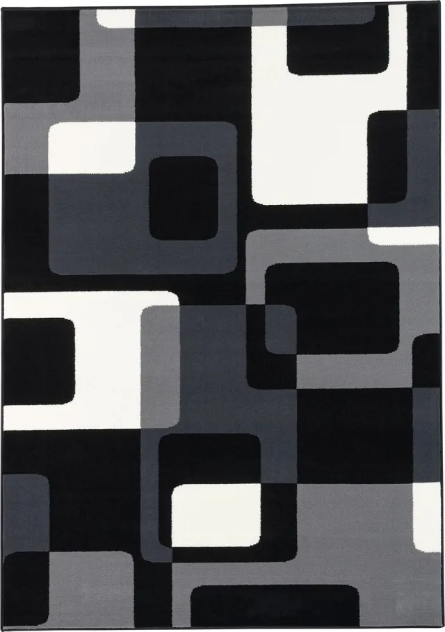 Pergamon Vloerkleed Tapijt Modern Trendline Retro Grijs