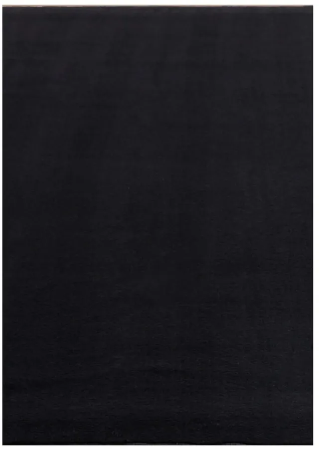 Dutch XXL Wasbaar Vloerkleed | Tapijt | Sky | Uni | Zwart | 200x290 cm