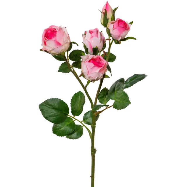 Gasper Rozenbloemsteel roze 39 cm - kunstbloem