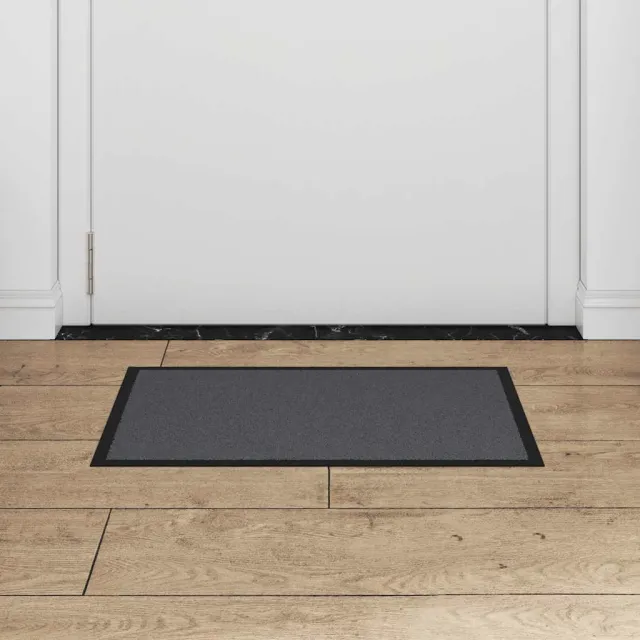 vidaXL Deurmat 40x60 cm antracietkleurig