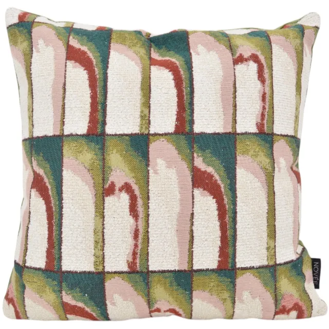 NOVÉE Modern Pattern Kussenhoes | 45 x 45 cm | Polyester/Acryl multi