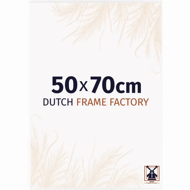 Dutch Frame Factory Fotolijst 50x70 cm - Kunststof - Wit Hoogglans - Easy