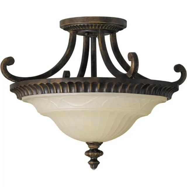 Steady Lighting Plafondlamp - Steady Lighting - Metaal- E27 - L: 43.8cm - Voor Binnen - Woonkamer - Eetkamer - Walnut