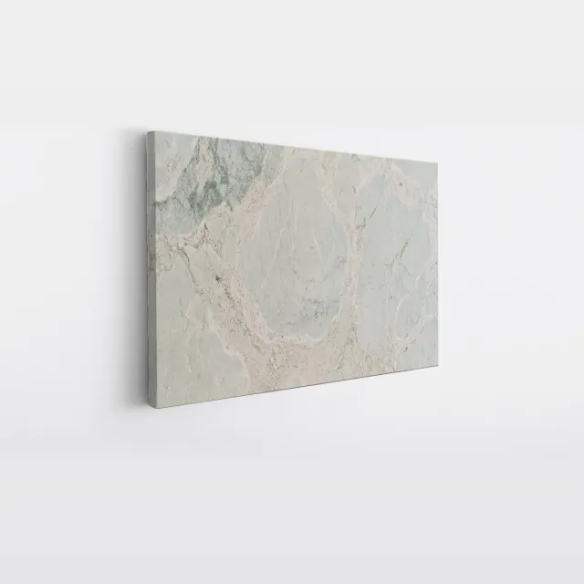 Saammp Canvas Schilderij - marmer - minimalistische kunst - Abstract - Lichte kleuren - 40x30 - Foto op canvas - Wanddecoratie - Muurdecoratie Woonkamer - Kantoor Decoratie Multicolor