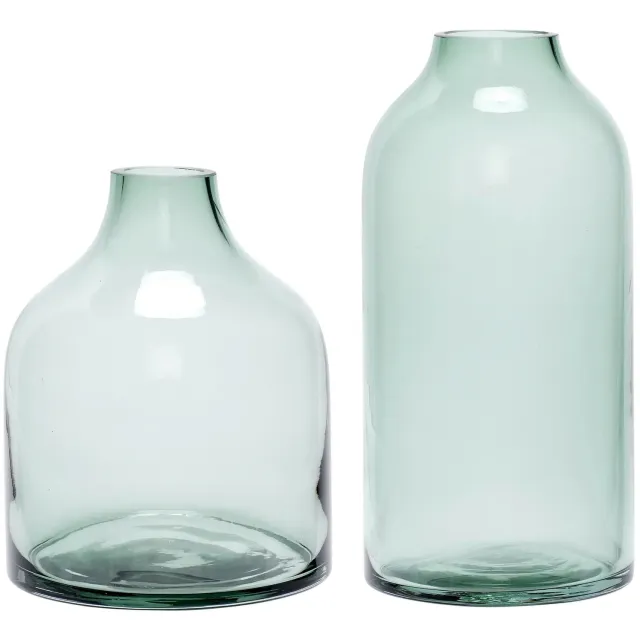 Hubsch Interior Vazen Hubsch Interior Modest (x2) Groen