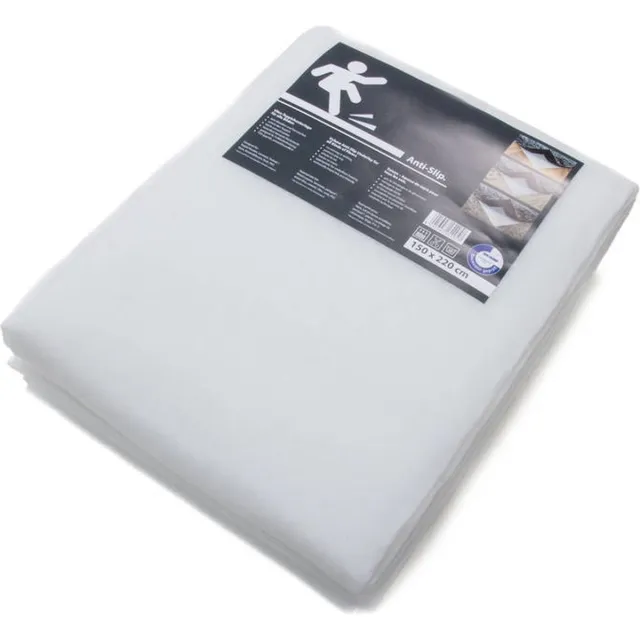 Muratap Premium Anti-Slip Ondertapijt – Geschikt voor Alle Vloeren – 100% Polyester- 150x220 CM Wit