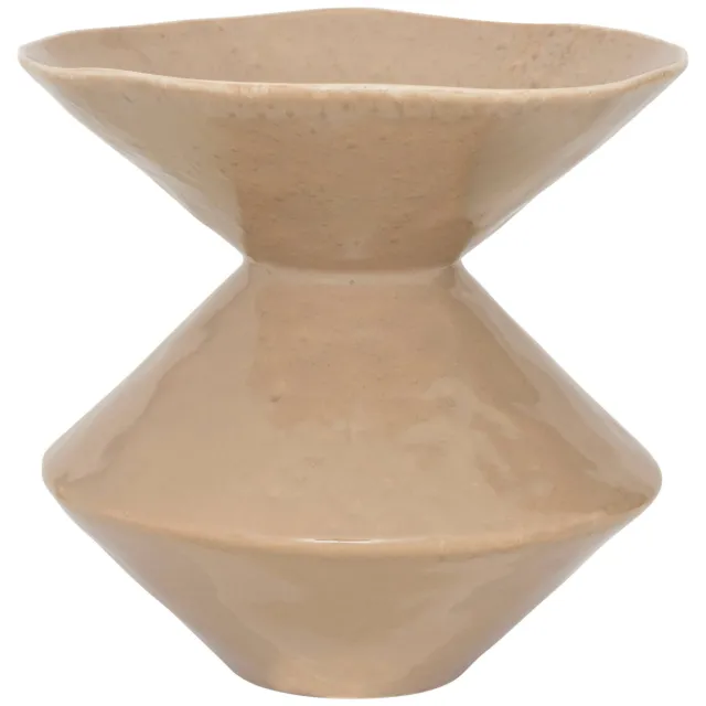 Urban Nature Culture keramieken vaas Zale 28 cm - beige