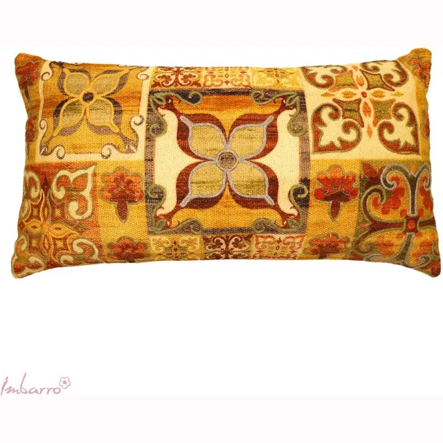 Imbarro Home & Fashion Imbarro - Sierkussen - Kussen - Penny - Retro - 35x70cm - Katoen/Canvas Ecru