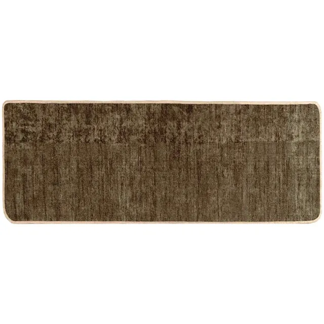 vidaXL Tapijt - Runner - MARSA - Bosgroen - 80 - x - 200 - cm - Polyester - en - PVC