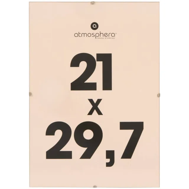 Atmosphera Créateur d'intérieur® Fotolijst zonder rand 21x29,7 cm SULLY Transparent