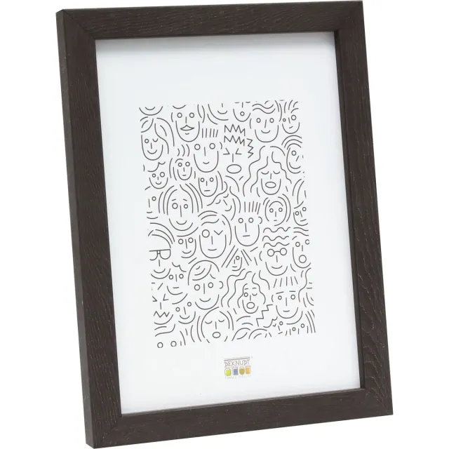 Deknudt Frames Fotolijst - donkerbruin - S43AH2 - Voor foto: 20x28 cm