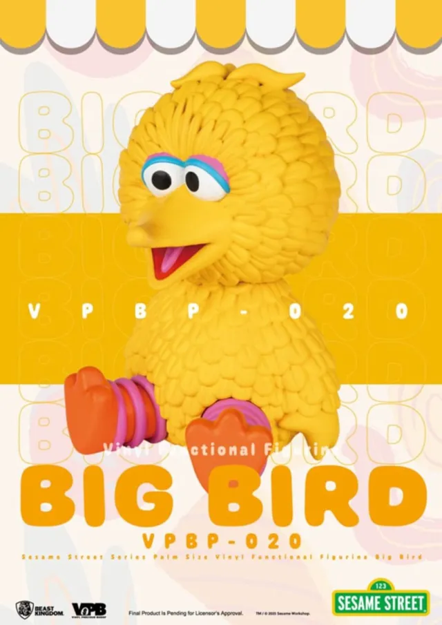 Beast Kingdom Toys Sesame Street Piggy Vinyl Bank Big Bird 12 cm Banks Multi