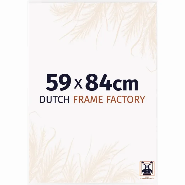 Dutch Frame Factory Fotolijst 59x84 cm - Kunststof - Wit Hoogglans - Easy