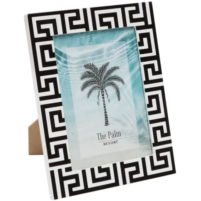 Atmosphera Créateur d'intérieur® Design fotolijst met grafisch motief RESO Noir et blanc