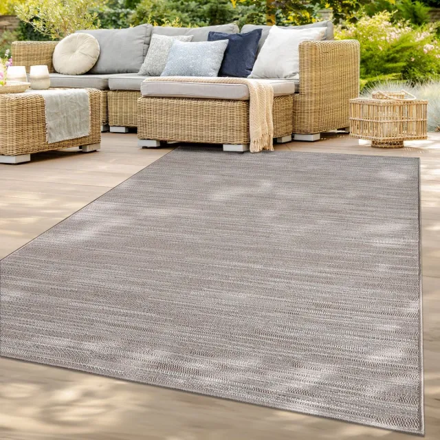 TT Home Balkon Tuin Woonkamer Boho Design Scandinavisch Gevlekte Look Uni 80 x 250 cm Rechthoek 80 x 250 cm Rechthoek beige