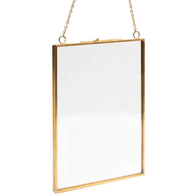 QUVIO Fotolijst met ketting - 13 x 18 cm Goud