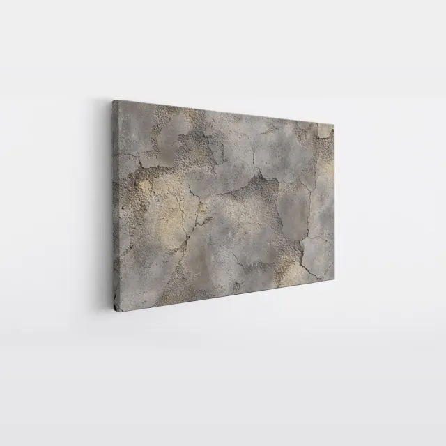 Saammp Canvas Schilderij - Steen - Abstract kunstwerk - 30x20 - Foto op canvas - Wanddecoratie - Muurdecoratie Woonkamer - Slaapkamer decoratie - Canvas Print Multicolor