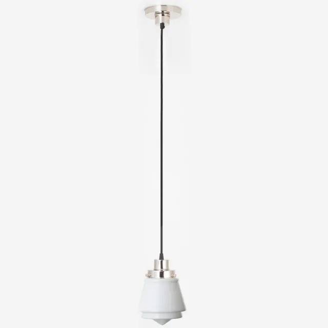 Coloured by Art Hanglamp aan snoer Komeet 20's Nikkel - Art Deco Trade