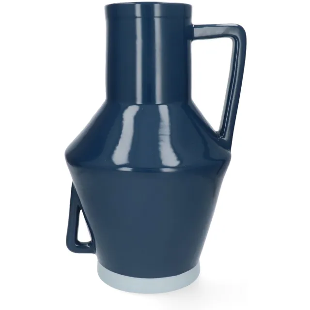 Return to Sender Vaas 45 cm Petrol met Handvat Blauw