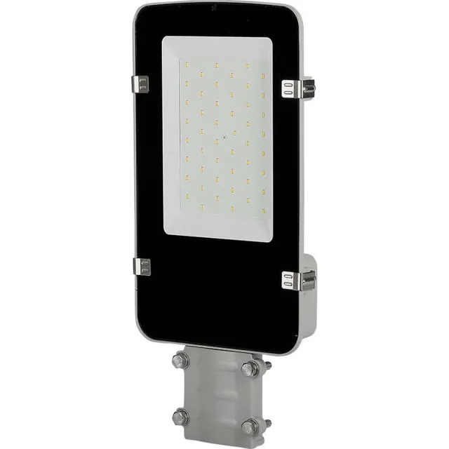 V-TAC VT-30ST-N LED-straatverlichting PRO Straatverlichting 30W 115lm 6500K IP65 Grijs VT-30ST-N