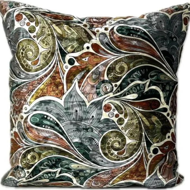 Madison sierkussen 45x45 cm Velvet paisley nvt