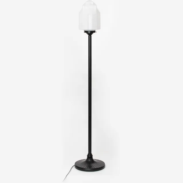 Coloured by Art Vloerlamp ''Chrysler'' Moonlight - Art Deco Trade Zwart