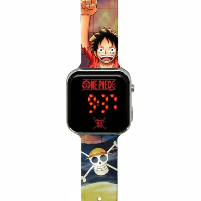 One Piece Led-klok Veelkleurig Multicolor 3