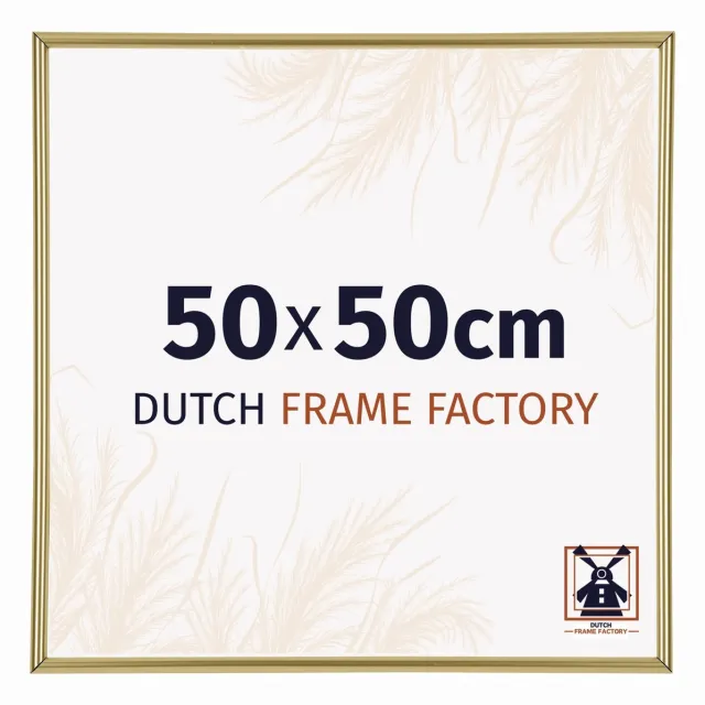 Dutch Frame Factory Fotolijst 50x50 cm - Kunststof - Goud - Angers