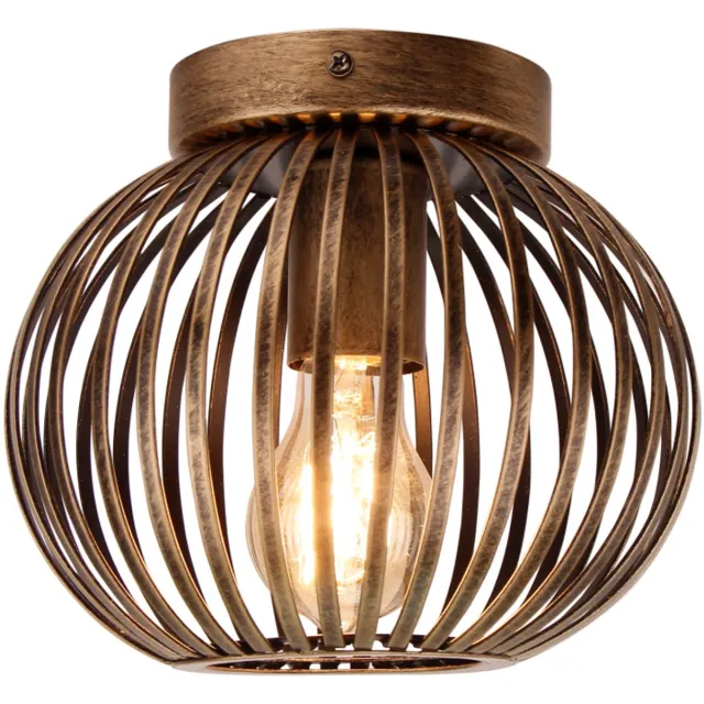 Chericoni Ligthing Chericoni Curvato Plafondlamp - 1-lichts - Ø20 cm - Brons - Metaal