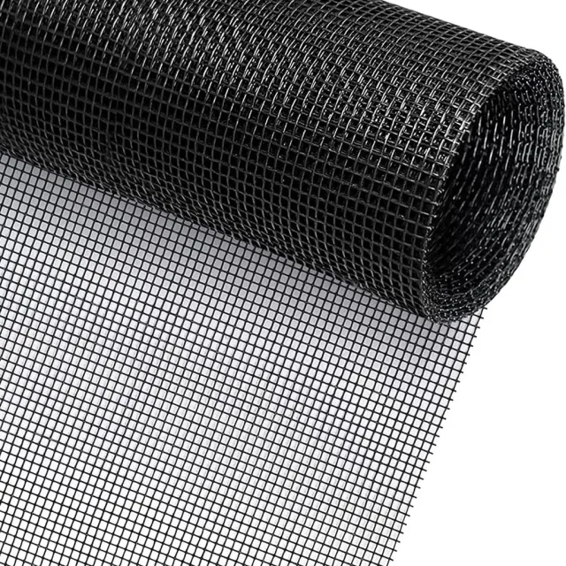 Famanu Glasvezel raamhor 120 x 300 cm, insectengaas op maat voor ramen en deuren, wasbaar en zelf op maat te knippen Neutraal