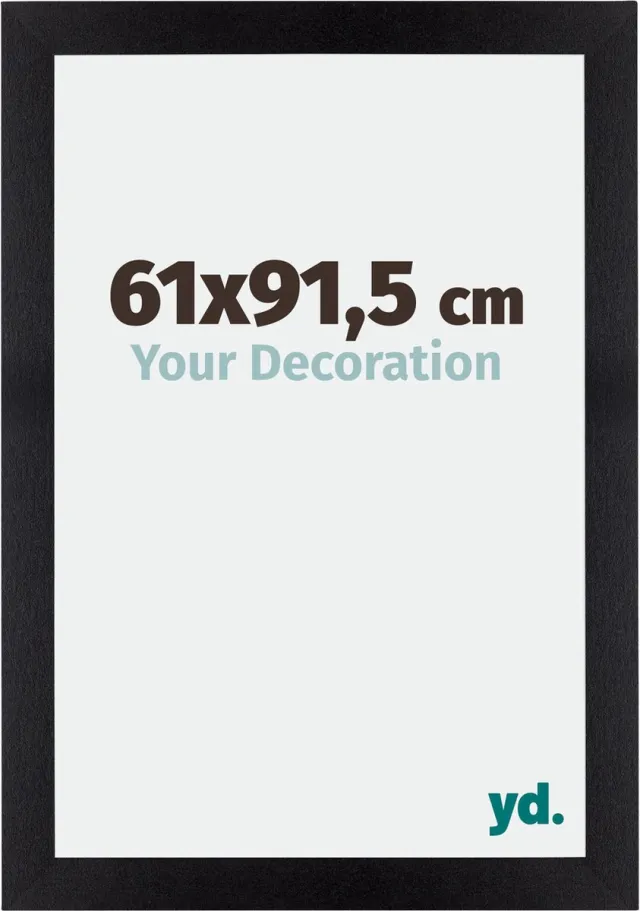 yd. Your Decoration - Fotolijst 61x91,5 cm - MDF - Zwart Mat - Mura