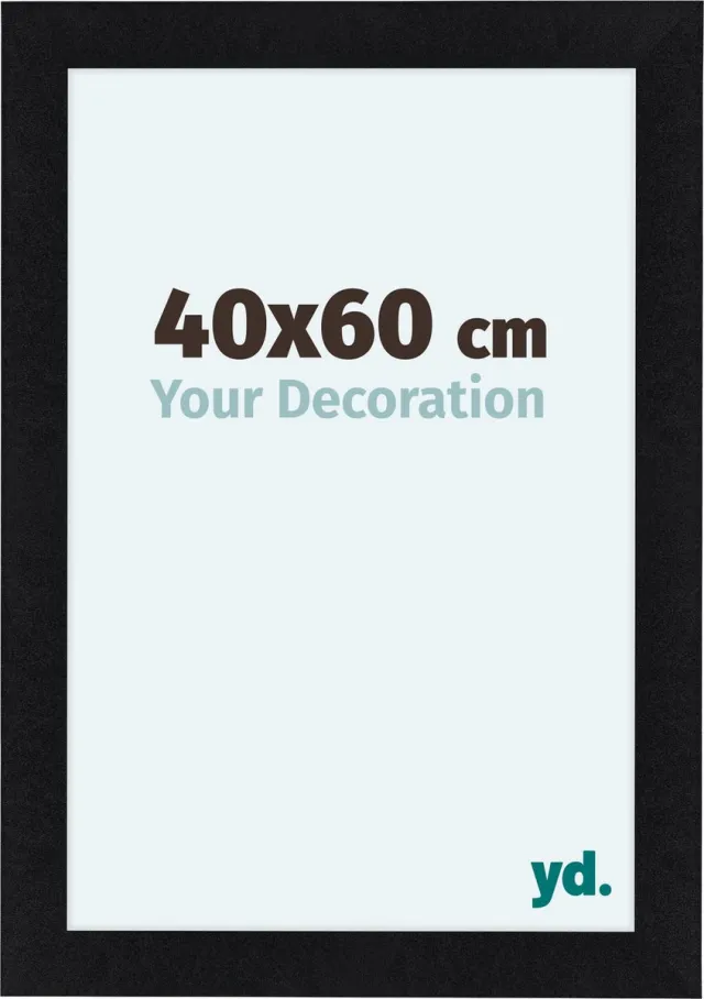 yd. Your Decoration - Fotolijst 40x60 cm - MDF - Zwart Mat - Como