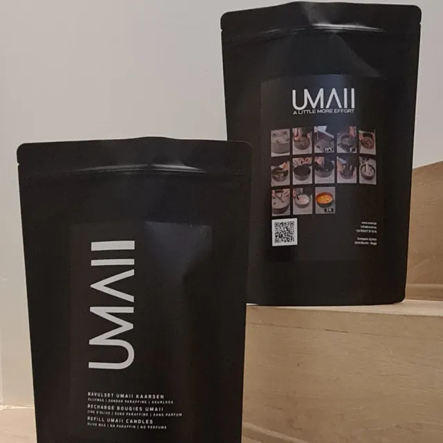 Umaii VINZ L Navulpakket | Kaars gold