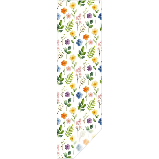 Trywise 1 Stuk - Raamfolie - Statische Raamfolie - Anti Inkijk Raamfolie - Matglas Privacyfolie - Raamfolie Zonder Lijm met Waterrimpel Relieef - Badkamer - 28 x 100 cm - SBW51