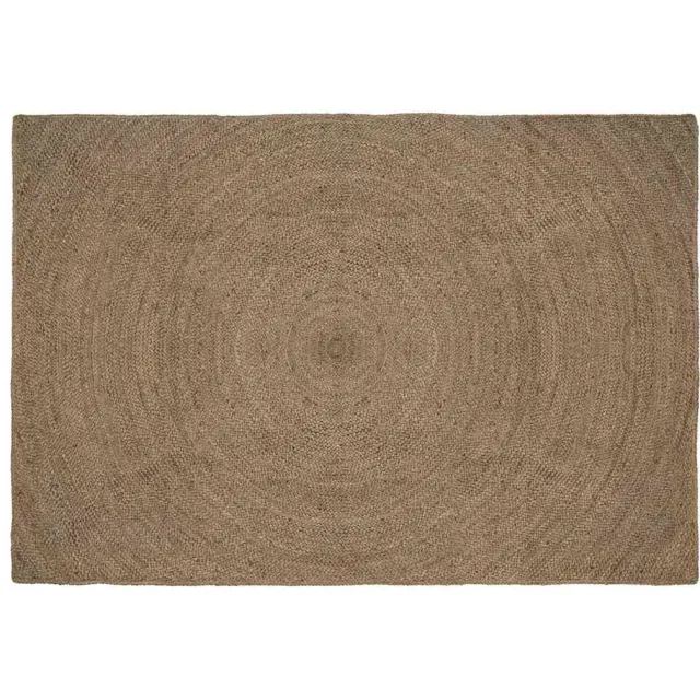 vidaXL Vloerkleden Grijs 240 x 340 cm Jute