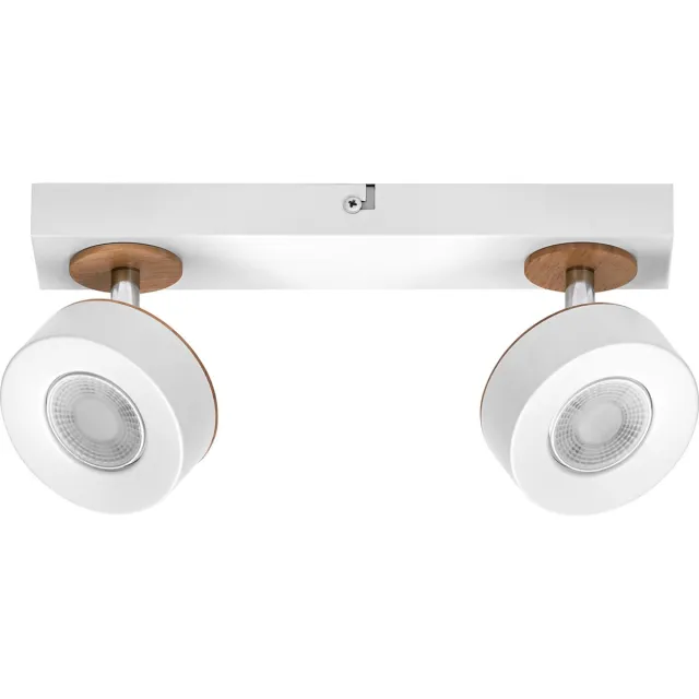 LEDVANCE DECOR SPOT PLUTO, 9,6W, 615lm, wit, spot, verstelbare koppen, veelzijdig gebruik, interieurspot, warm witte lichtkleur, hoogwaardige optiek, eenvoudige installatie