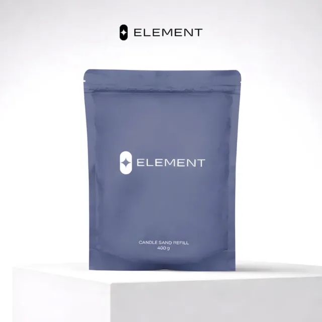 element Amsterdam Navul Zand Kaars wit