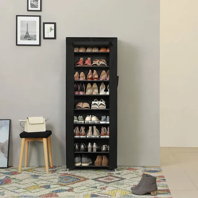 Parya HOME Schoenenrek - 10 Etages - Zwart