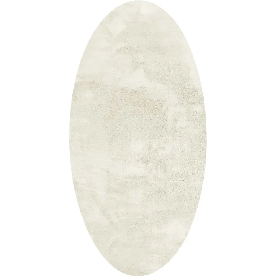 vidaXL Tapijt HUARTE Crèmekleurig 80 x 150 cm 100% Polyester