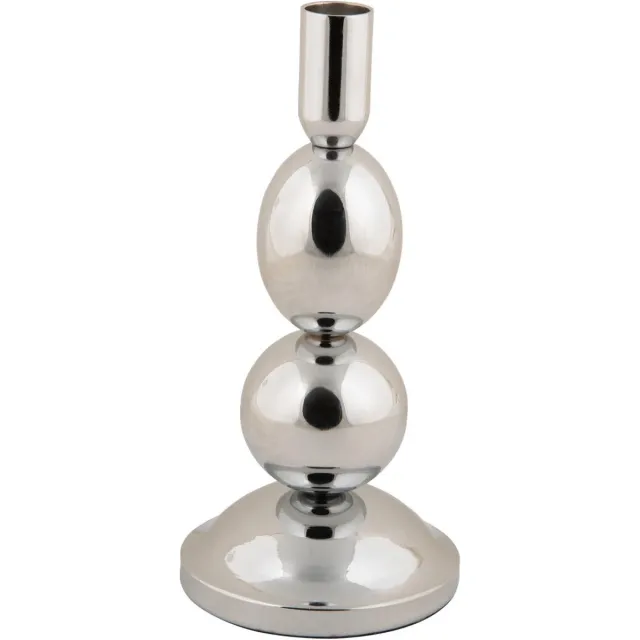 Present Time Kandelaar Dazzle Medium - Zilver - Ø10cm - Scandinavisch - IJzer
