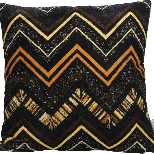 Wants&Needs Sierkussen Tribal Velvet Bruin 45 X 45 Multi