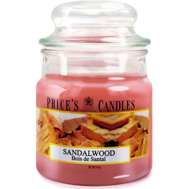Price's Candles sandalwood 100 gr bruin