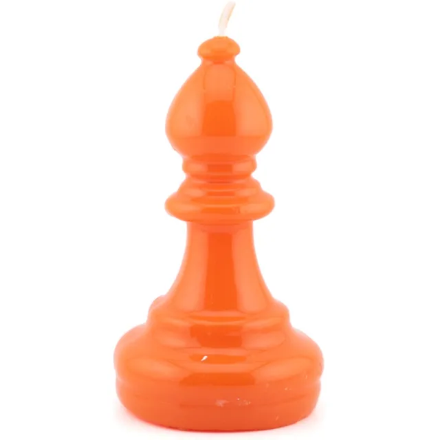 homebound by ky Kaars schaakstuk loper oranje